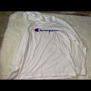 Lightweight sheer champion hoodie